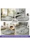 Fluffy rug, washable rug for living room, small rug, mattress, bedroom, high-pile rug, children's room, 60 cm/24 inches) - 4