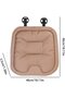 Seat Cushion Car Protection Pad Leather Cushion for Drivers Men 46 x 46 x 3.5 cm - 2