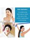 Face bandage - Makeup headband - Beauty headscarf - Velcro closure - Adjustable - Suitable for bathing, makeup, and sports - 4-pack - Black - 6