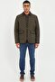 Men's Slim Fit Khaki Coat - 2