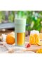 Portable Electric Travel Smoothie Blender - Small Rechargeable Personal Fruit Juicer - 5