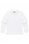 Boys' 100% Cotton Long Sleeve Polo Collar T-Shirt and Elastic Lace-Up Detailed School Pants Back to School - 6