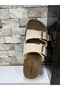 Ergonomic Sole Birkentstok Model Two-Buckle Adjustable Indoor and Outdoor Use Polyurethane Women's Slippers - 3