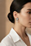 Butterfly Motif Pearl Dangle Bijoux Earrings Women's Jewelry Accessory - 2