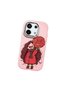 Redmi Note 13 Pro 5g Compatible Case Camera Protector Pink Silicone Couple Phone Case Girl Patterned - 3