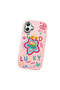 Samsung Galaxy A07 Compatible Case Camera Protector Pink Silicone Couple Phone Case Heart Pattern - 3