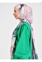 Rose Painted Patterned Shawl - Powder - 2