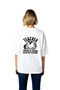 Teacher's Future Holding Hands with Direction Printed Women's Oversize T-Shirt