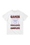 Men's Retro Gaming Printed T-Shirt Classic Gamer Level Completed Nostalgia Daily Casual Modern Stylish Elegant - 2