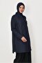 Shirt Collar Viscose Tunic 46698 - 2