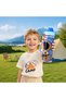 Space Astronaut Cartoon PC Kids Water Bottle with Carry Lanyard, Shatter‑Resistant Direct‑Drink Cup 650ML for School Sports Outdoor - 4