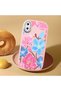 Pink Silicone Case with Shock-Absorbing Camera Protections Compatible with iPhone X/Xs - 2