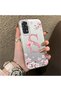 Redmi Note 11S Compatible Silicone Edge Hard Back Case Couple Phone Case with Letter S Pattern - 3