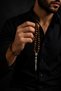 8mm Tiger's Eye Natural Stone Prayer Beads and Bracelet Set Medium Size Men's Premium Design - 3