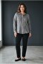 Lace Stone-Printed Linen Shirt