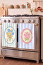 Patterned (Printed) Kitchen Towels & Hand Towels (Set of 2) |   30×50 cm - 2