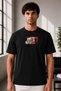 Unisex Oversize Embroidered Omni-Man Design 100% Cotton T-Shirt