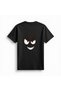 Women's Cartoon Face Printed Short Sleeve T-Shirt Exaggerated Eyes Eyebrows Minimal Art Design Casual - 2