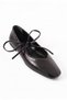Mia Women's Stylish Ballerinas with Closed Lace Detail - 2