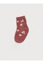 Flower Embroidered Baby Girl Socks from Uzg Store for Style Enthusiasts, Pack of 5 - 3