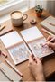 Girl Moments Vol1 & Vol2 Coloring Book - 10X10 cm Coloring Book / 2 Pieces / for Children and Adults / Relaxing / Hobby / Stress Relief / Enjoyable Coloring Pages - 3