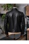 Men's Genuine Waxed Sheep Leather Jacket - 3