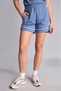 Standard Fit Contrast Piping Sportsman's Short Leg Shorts I3206Ax26Au - 3