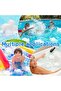 Oil-absorbing sponge, turtle-shaped swimming pool sponge, 10-pack, white. - 3