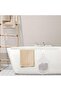 Two-piece foldable mesh laundry basket, white - 3