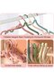 20 Green Foldable Travel Hangers - 2