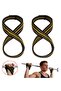 2 figure-eight wristbands 30x3.8cm.