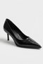 Varlova Patent Leather Women's Comfortable Classic Heeled Shoes 6cm - 5