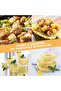 Pineapple corer and slicer, stainless steel, 8cm diameter, easy to clean, silver. - 4