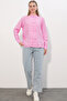 Women's Design Lace-Up Shirt 20405 - Pink - 2