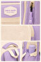 Girl's School Backpack Multi-Compartment Ergonomic Primary School Middle School Bag Purple 07Pc2824 - 5