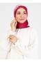 Ring Patterned Scarf - Fuchsia - 2