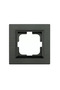 1 Piece Ovivo Anthracite Single Frame Quantum