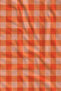 Retro Orange Coral Plaid Checkered Summer Patterned 70X150 Beach Towel - Cotton Bath Towel - 3