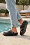 Black Smoked Daily Beach Pool Beach Slippers Unisex Slippers & Sandals - 2