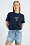 Dog Printed Crew Neck Casual T-Shirt - 5