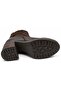 Malakas Genuine Leather Non-Slip Sole Orthopedic Women's Boots Brown - 6