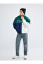 Xside Green Comfortable Fit Stand Collar Men's Coat - 2