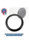 Gloss Black Rear Door Badge Boot Ring Logo Surround Ring Trim Decorative Cover Sticker For BMW 1 ...