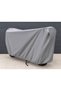 Arora Cappucino Motorcycle Tarpaulin 100% Waterproof Thick Fabric Provides 4-Season Protection Motor Tarpaulin Motorbike Tent Gray Tarpaulin - 4