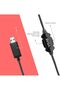 سماعة رأس للألعاب من EKSA مع صوت محيطي 7.1، سماعات USB لإلغاء الضوضاء مع ميكروفون - 2