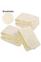 4 Pcs Yellow Terry Cloth Facial Spa Headbands, Adjustable Elastic Stretch Head Wraps, Soft Absorbent - 5