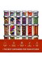 24 Pack Airtight Food Storage Container Set - BPA Free Clear Plastic Kitchen and Pantry Orga - 5