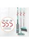 Hooks Hooks Garages Metal Wall Tool 15- Hooks Garden Tool System Mount Broom Holder Hooks System Tool Rack Coated Screws Included Suitable Sheds - 3