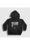 Unisex Kids Black Band K-Pop P1Harmony Hooded Sweatshirt 619612Tt