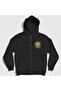 Unisex Black Hang in There It Gets Worse Fallout Zipper Hooded Sweatshirt 619876Tt